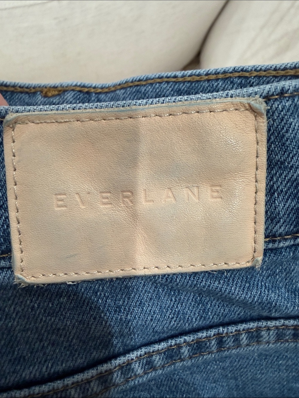 Everlane The Way High Jean High Rise Straight Medium Wash Denim 27 Regular - Picture 5 of 15